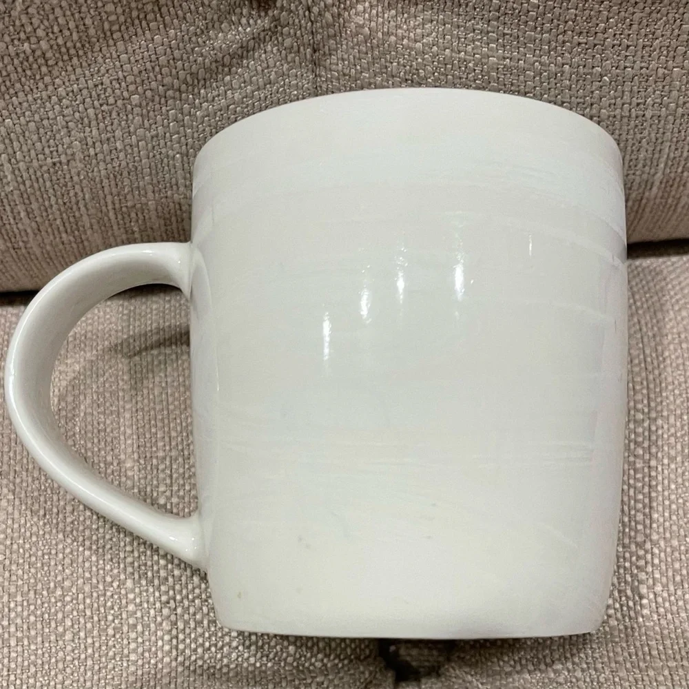 Starbucks 2020 Swirl Textured Ceramic Coffee Mug 12oz Coffee Cup w/ Mermaid Logo